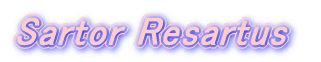 Sartor Resartus