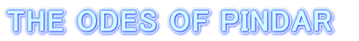 THE ODES OF PINDAR 