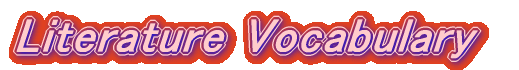 Literature Vocabulary