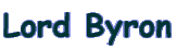 Lord Byron
