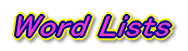 Word Lists