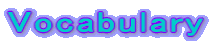 Vocabulary