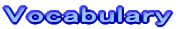 Vocabulary