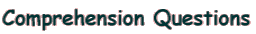 Comprehension Questions